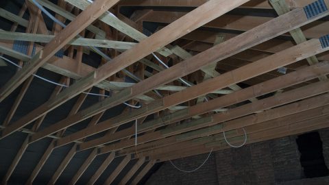 Rénovation du bâtiment du fond